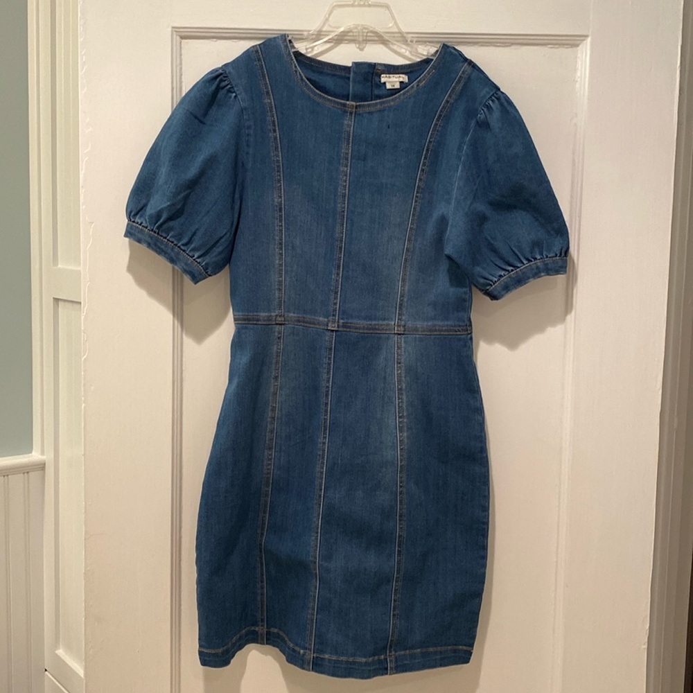 Habitual stretch denim dress